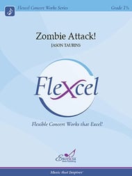 Zombie Attack! Concert Band sheet music cover Thumbnail